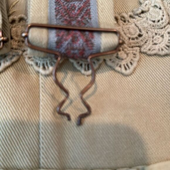 Free People Trails End Skirtall Size Small Overall Style Dress Color: Dried Aloe - Picture 15 of 15